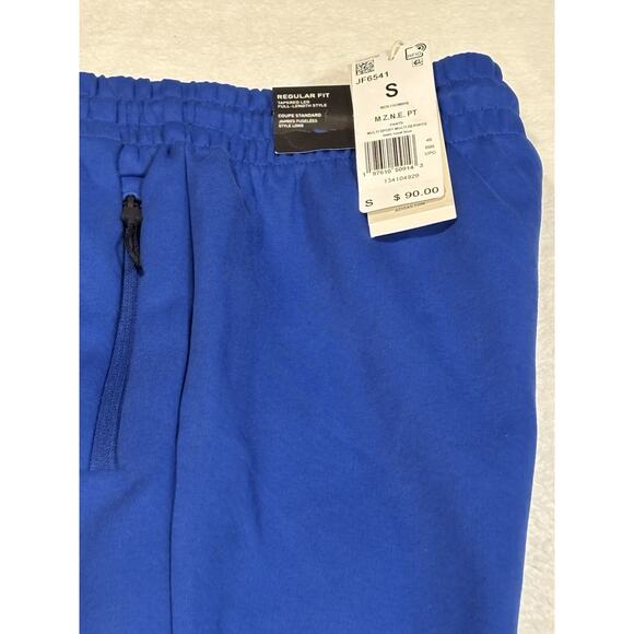 Adidas Men's Z.N.E. Size Small Blue Joggers with Black Accents New With Tags - Picture 4 of 5